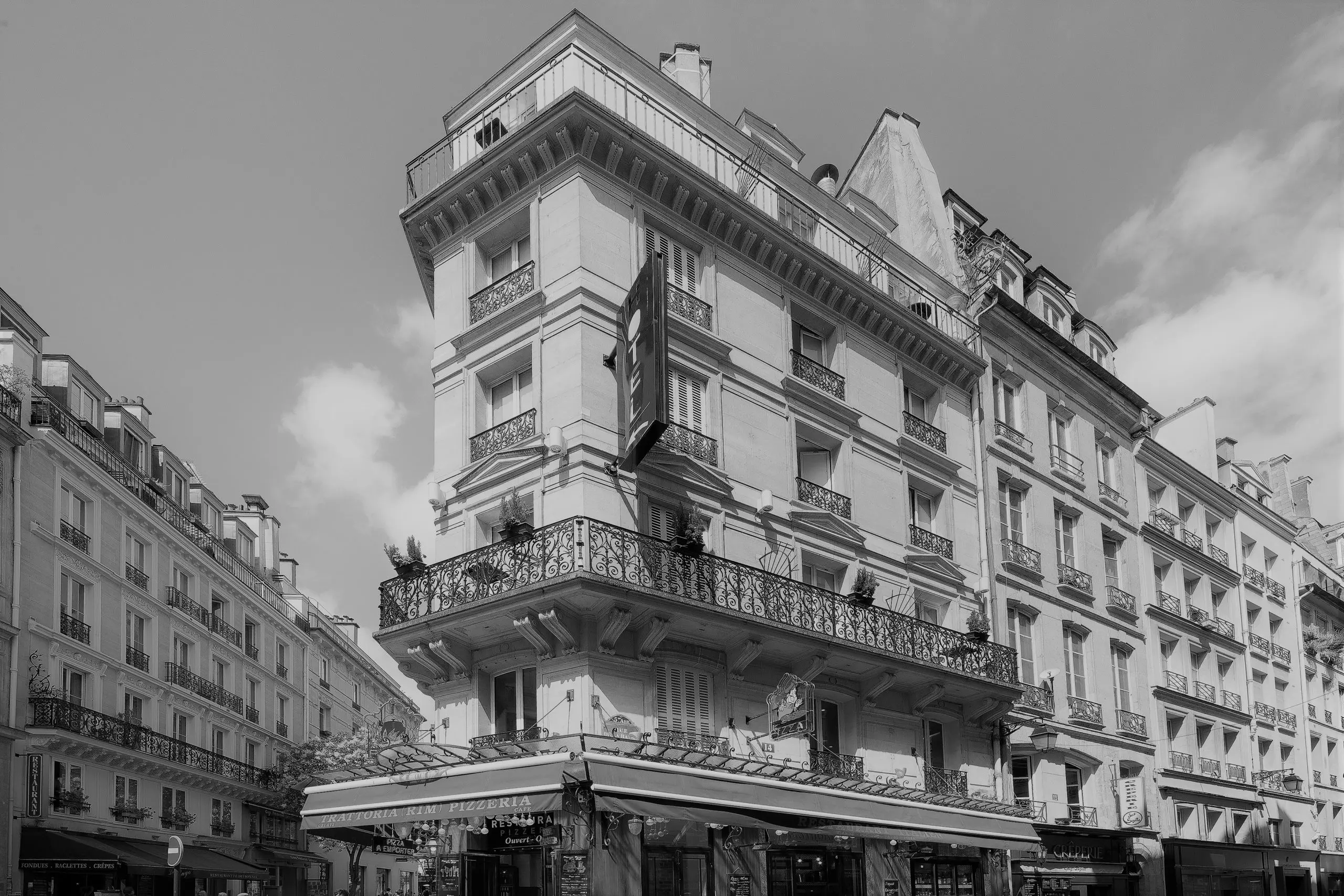 Photo Facade Hotel Europe Saint Severin Paris