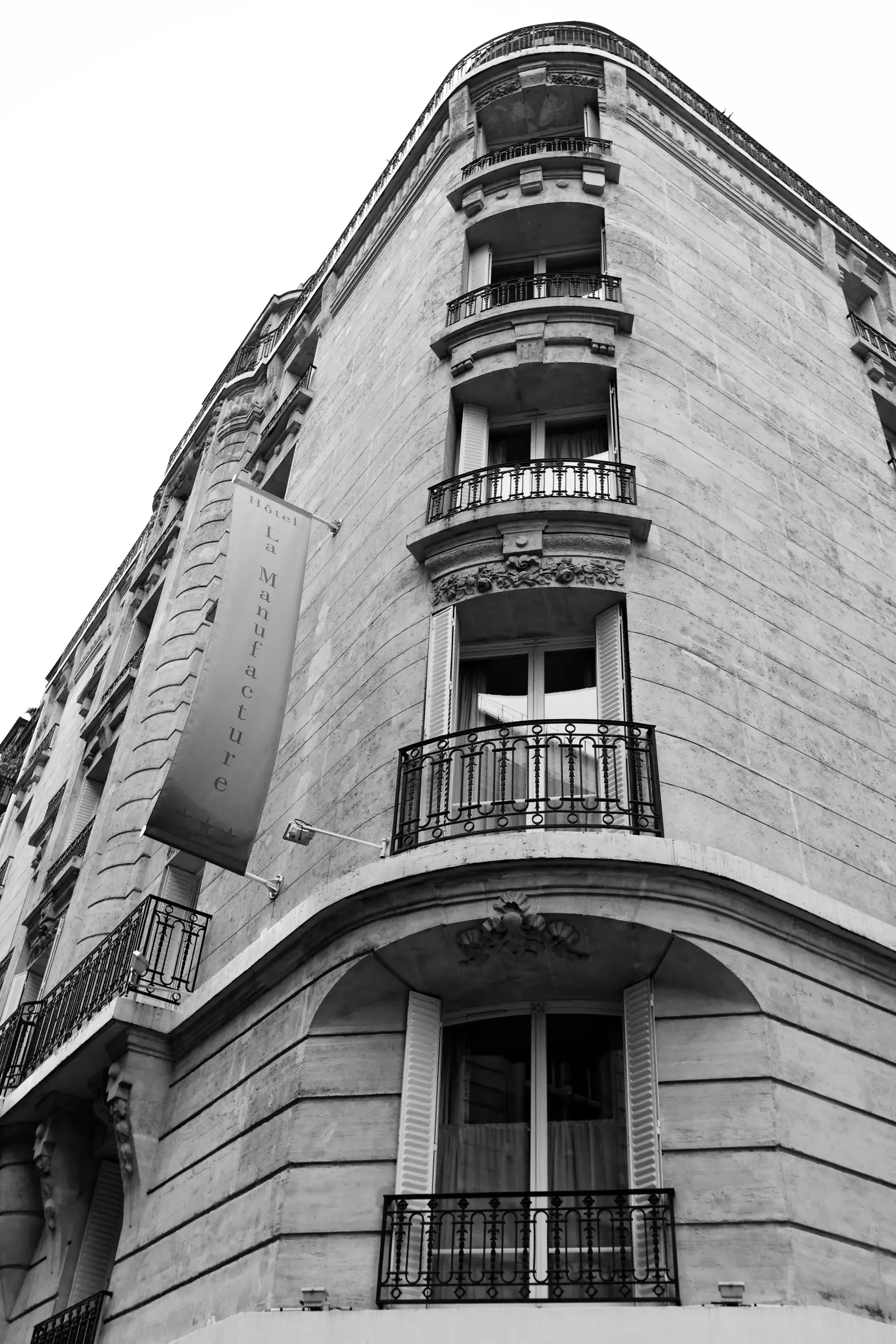 Photo Facade Hotel La Manufacture Paris
