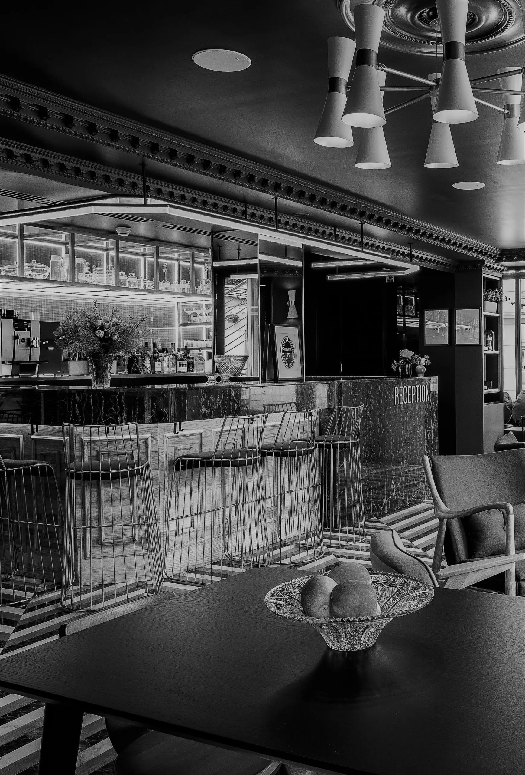 Reception Hôtel Rose Bourbon Paris